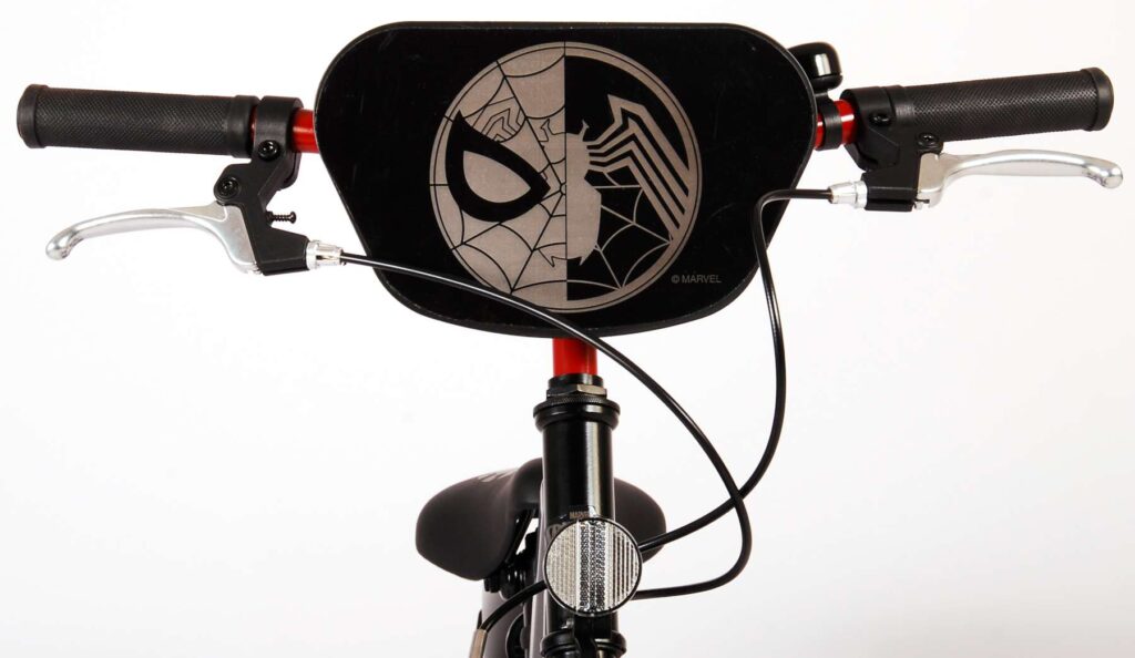 Spider Man Kinderfiets Jongens 20 Inch Mat Zwart 2 Handremmen