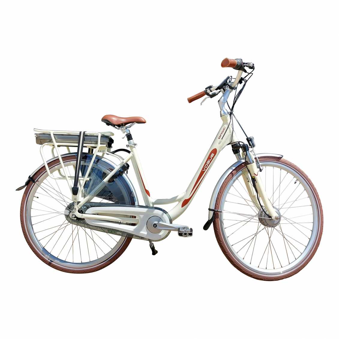 Vogue Basic E Bike Dames 3v Mat Creme Fietsmaster