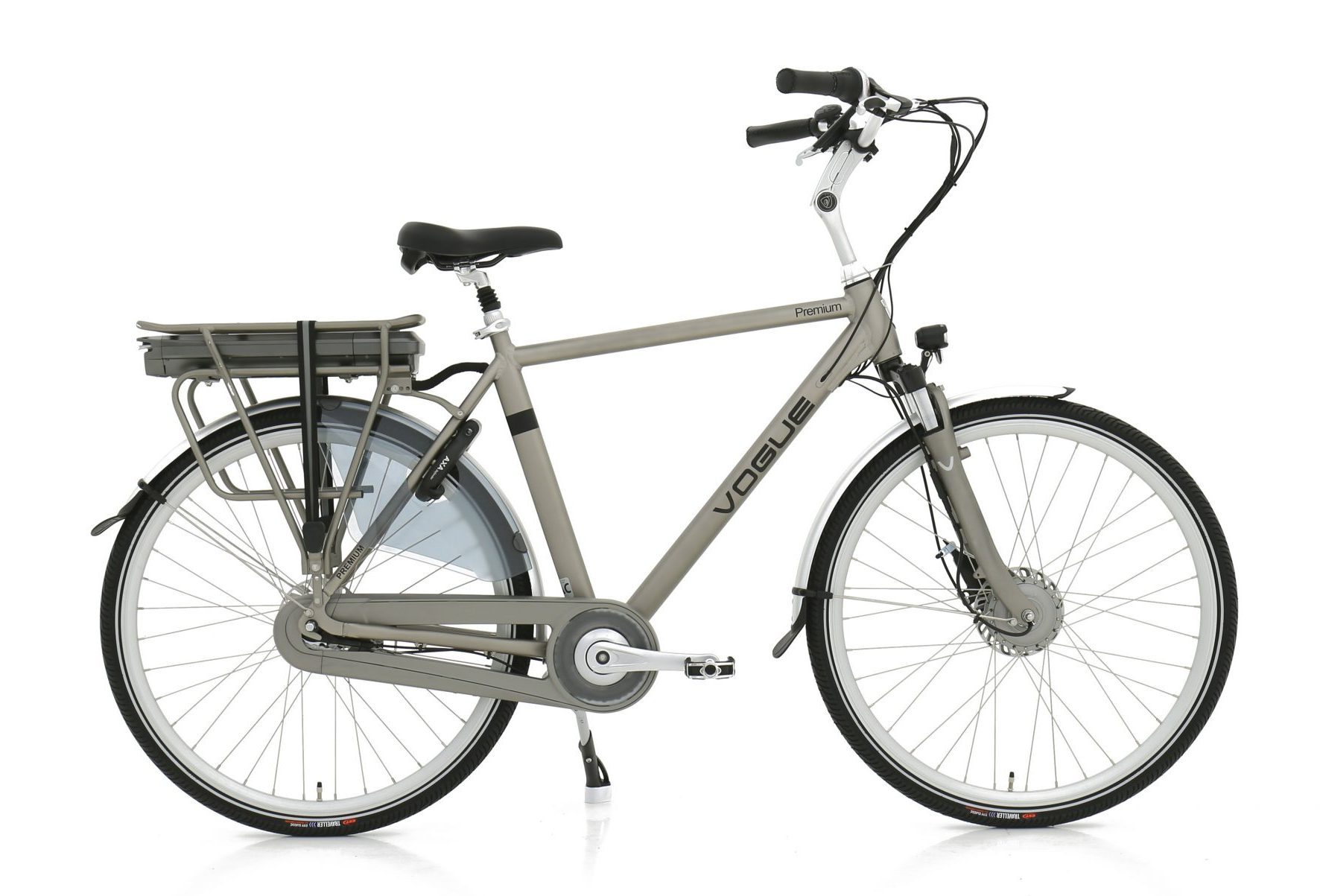Beroep het laatste Ik was verrast Vogue Elektrische fiets Premium Heren Mat Grijs 56cm 7sp - Fietsmaster