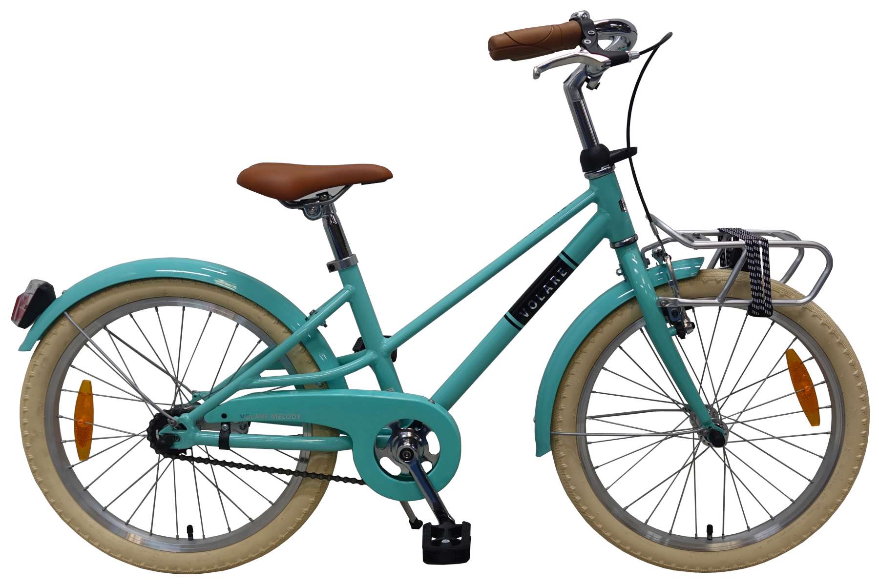 Volare Kinderfiets Meisjes 20 inch - Turquoise - Prime Collection - Fietsmaster
