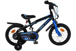 Volare Super GT Kinderfiets - Jongens - 14 inch - Blauw - Twee handremmen