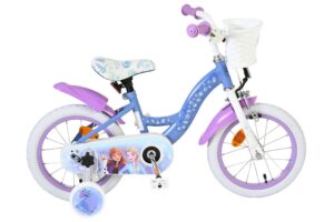 Disney Frozen 2 Kinderfiets - Meisjes - 14inch - Blauw/Paars