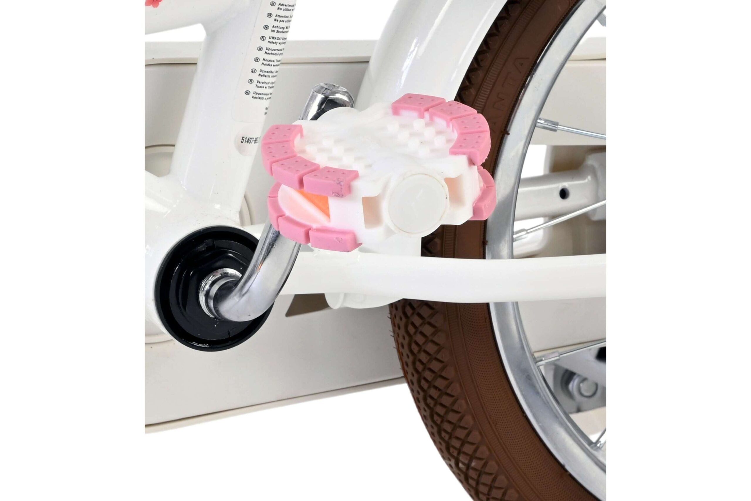 Volare_Blossom_kinderfiets_14_inch_wit_twee_handremmen_-_9-W1800