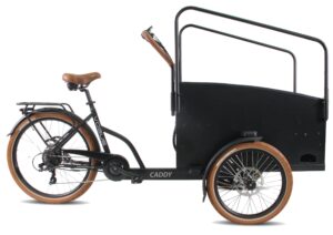 VOGUE E-CARGO, CADDY, MATT-BLACK-BROWN
