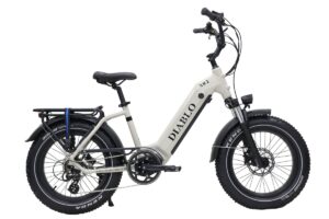 DIABLO E-BIKE, XR1, 7DR SHIMANO, FATBIKE MATT-FASHION GREY