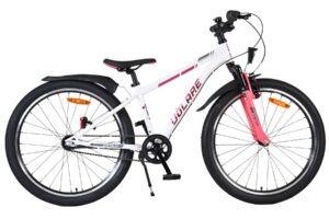 Volare XC Race Kinderfiets - 24 inch - Nexus 3 - Wit/Roze 2026