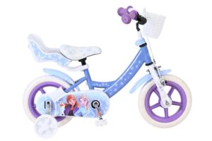 Disney Frozen Kinderfiets - Meisjes - Mag Wheels - 12 inch - Blauw 2026