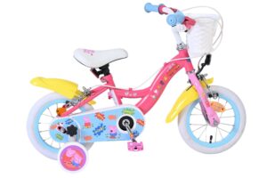 Peppa Pig Kinderfiets - Meisjes - 12 inch - Roze - Twee handremmen