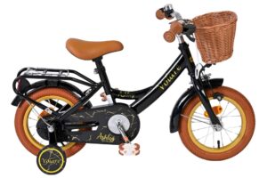 Volare Ashley Kinderfiets - Meisjes - 12 inch - Zwart 2026