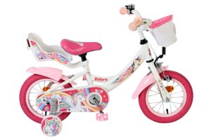 Volare Unicorn Kinderfiets - Meisjes - 12 inch - Wit 2026