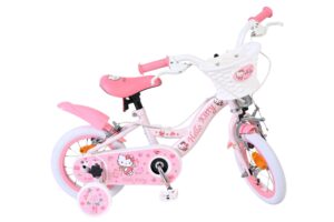 Hello Kitty Kinderfiets - Meisjes - 12 inch - Roze - Twee handremmen
