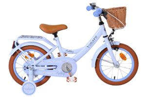 Volare Ashley Kinderfiets - Meisjes - 14 inch - Pastel Blauw