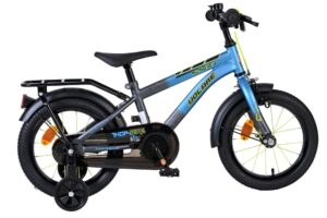 Volare Thombike Kinderfiets - Jongens - 14 inch - Blauw/Grijs