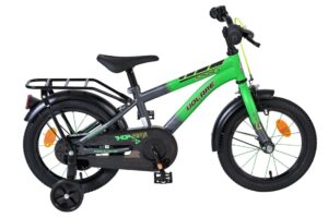 Volare Thombike Kinderfiets - Jongens - 14 inch - Groen/Grijs