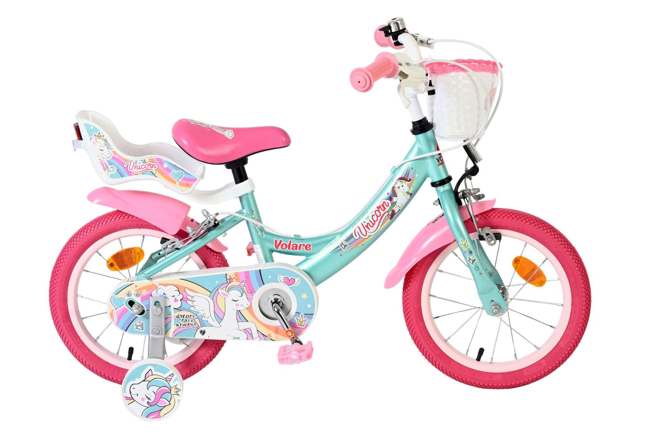 Volare_Unicorn_kinderfiets_14_inch_groen_twee_handremmen_-_1-W1800
