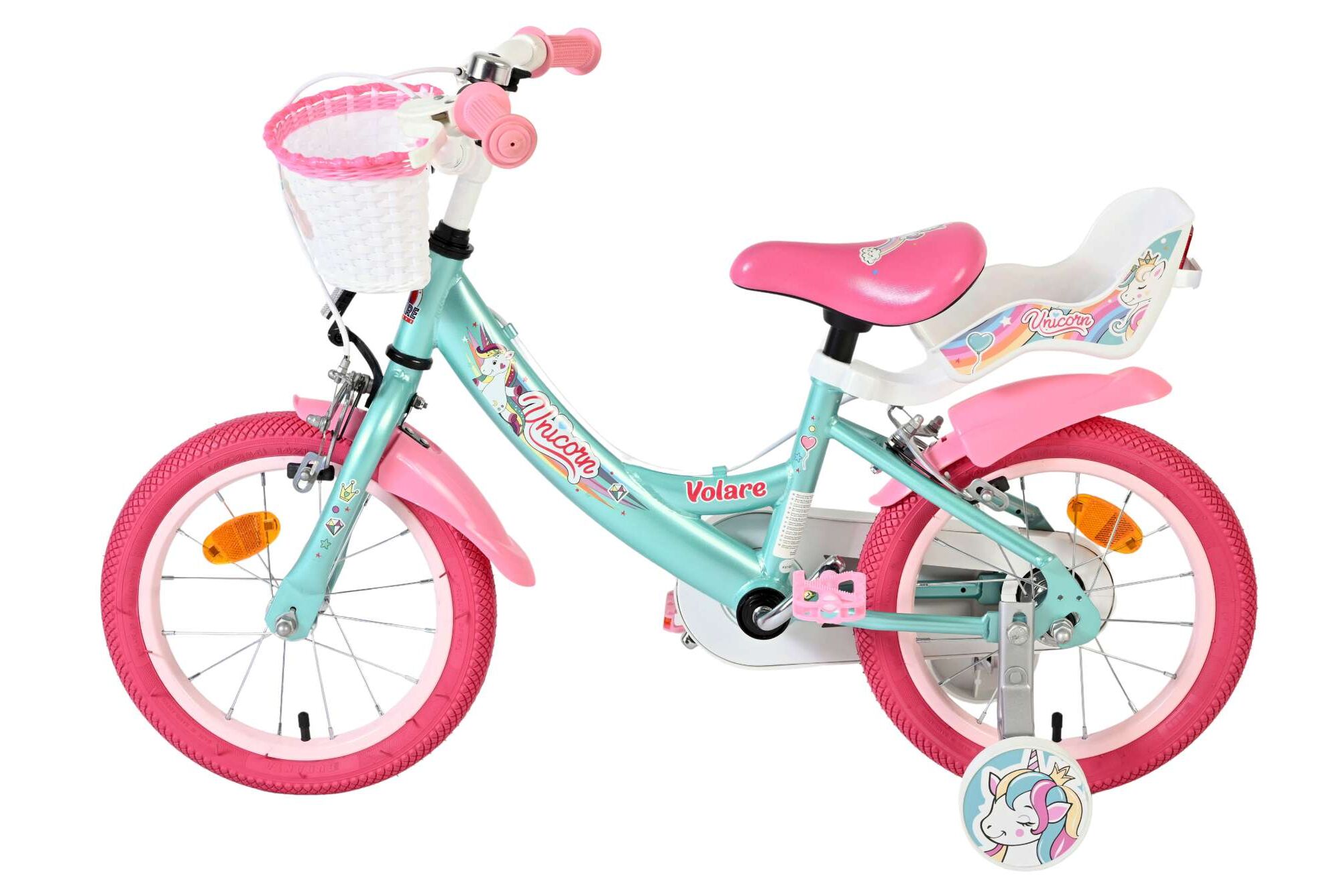 Volare_Unicorn_kinderfiets_14_inch_groen_twee_handremmen_-_7-W1800