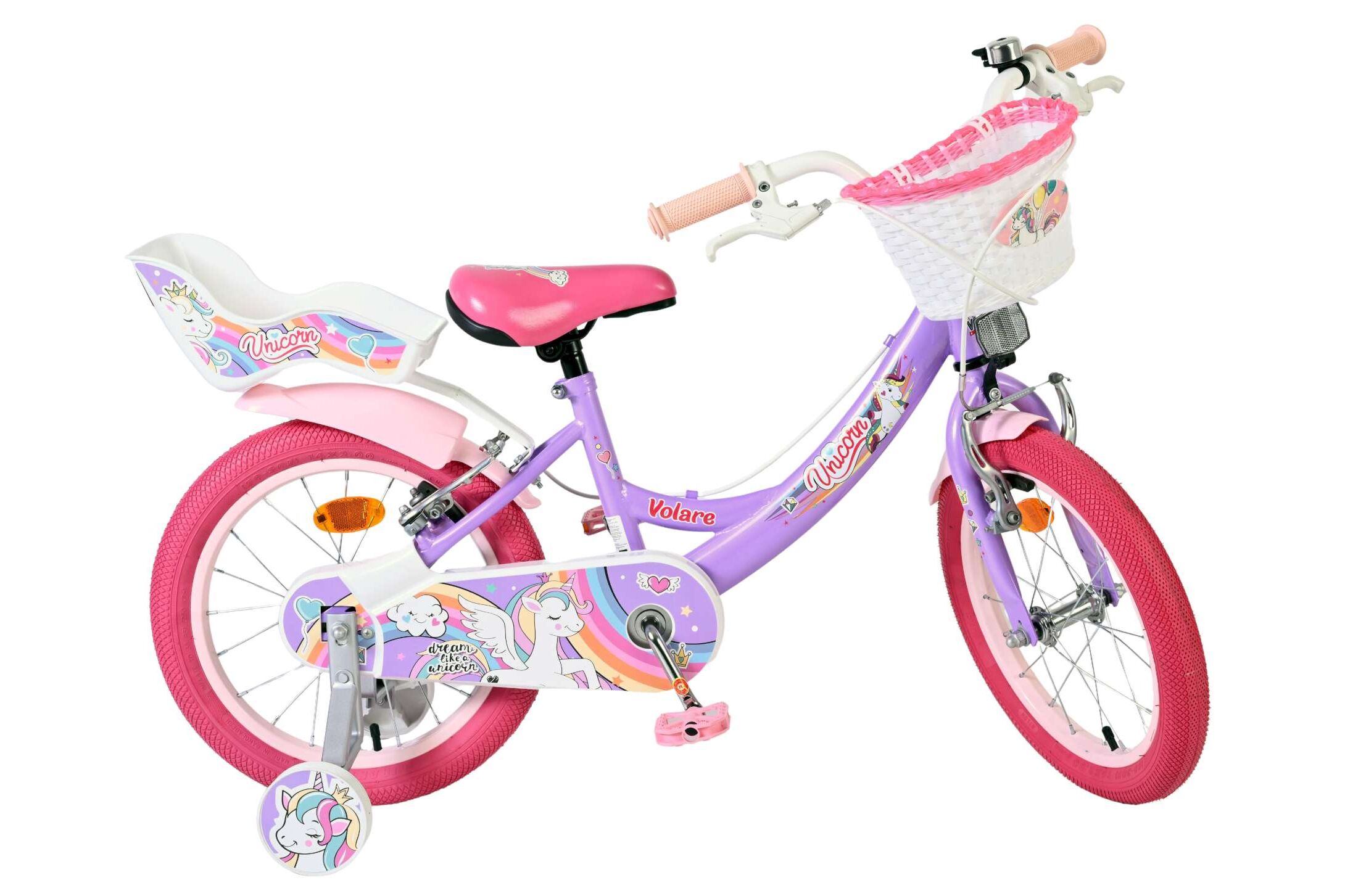 Volare_Unicorn_kinderfiets_16_inch_paars_twee_handremmen-W1800