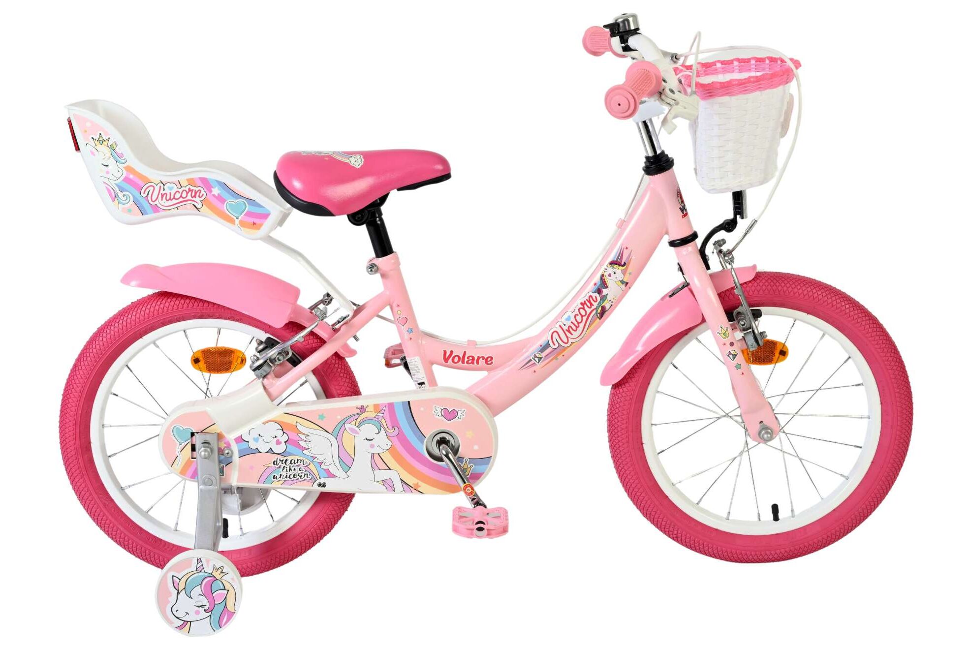 Volare_Unicorn_kinderfiets_16_inch_roze_twee_handremmen_-_1-W1800